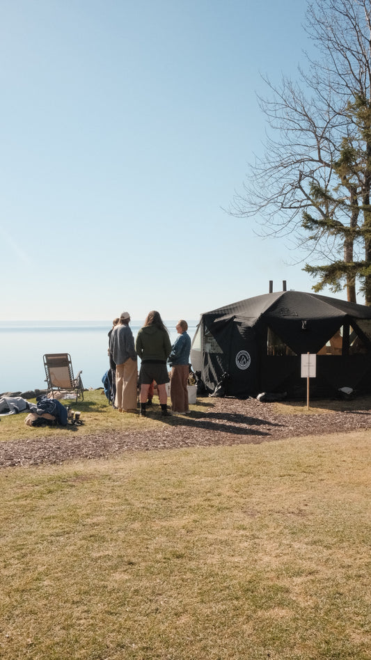 SuperNova Sauna Tent | 12-person portable sauna