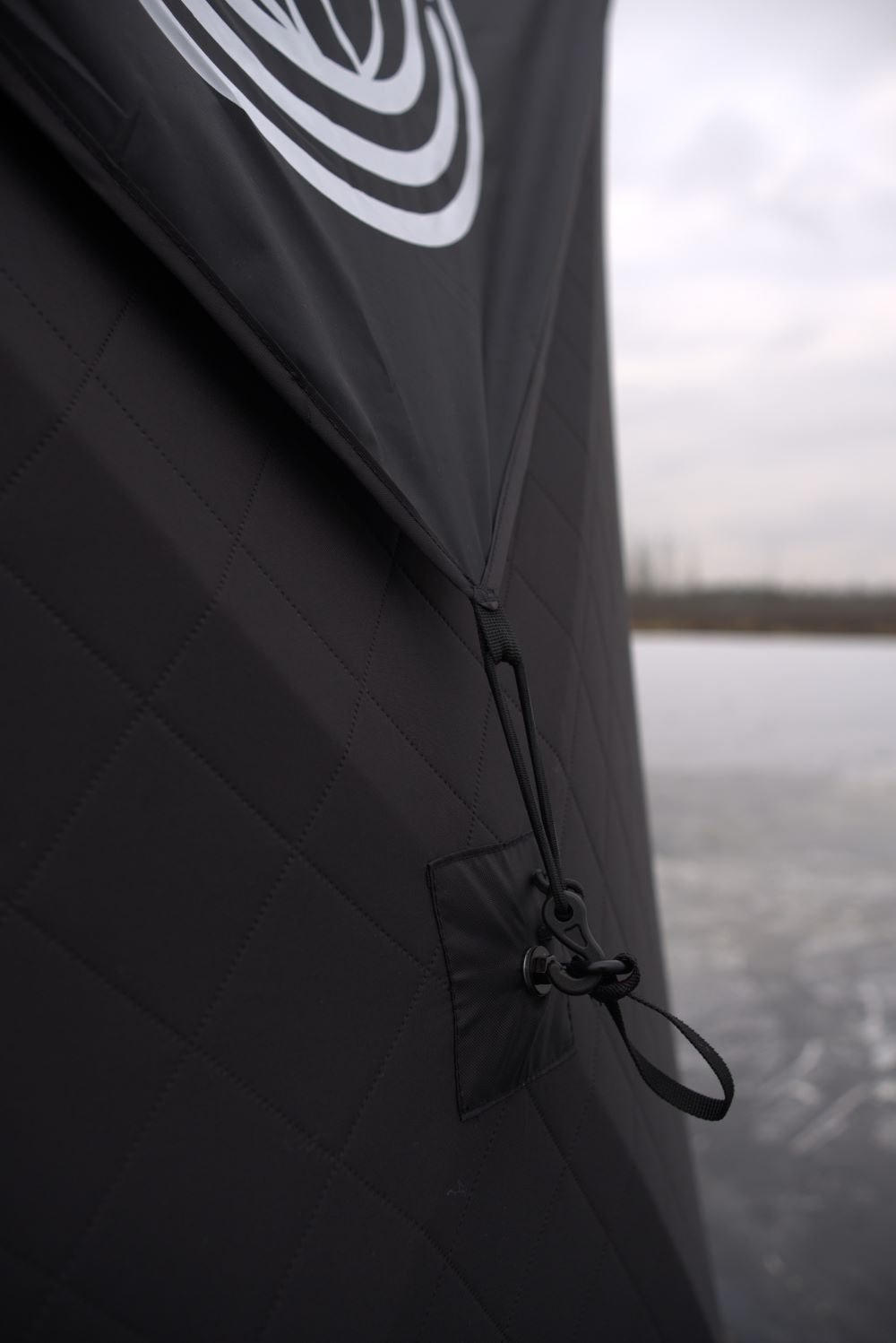 Nova 4 sauna tent rain cover attachment