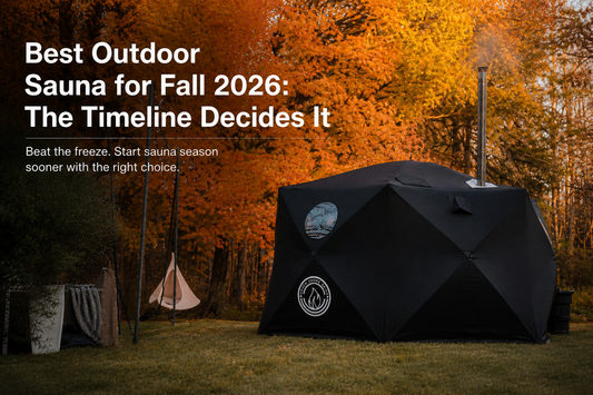 Best Outdoor Sauna for Fall 2026: The Timeline Decides It