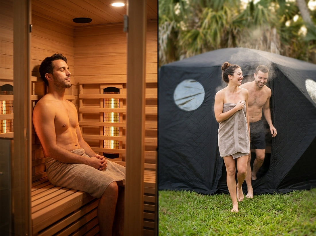 infared vs sauna tent