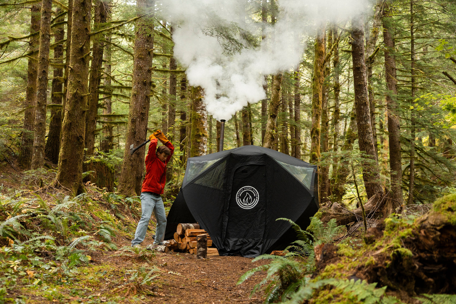 4-Person Portable Sauna Tent