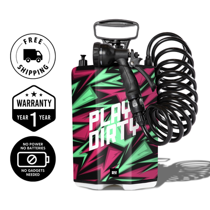 BeachBox Portable Camping Shower Tank - Play Dirty