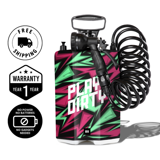 BeachBox Portable Camping Shower Tank - Play Dirty
