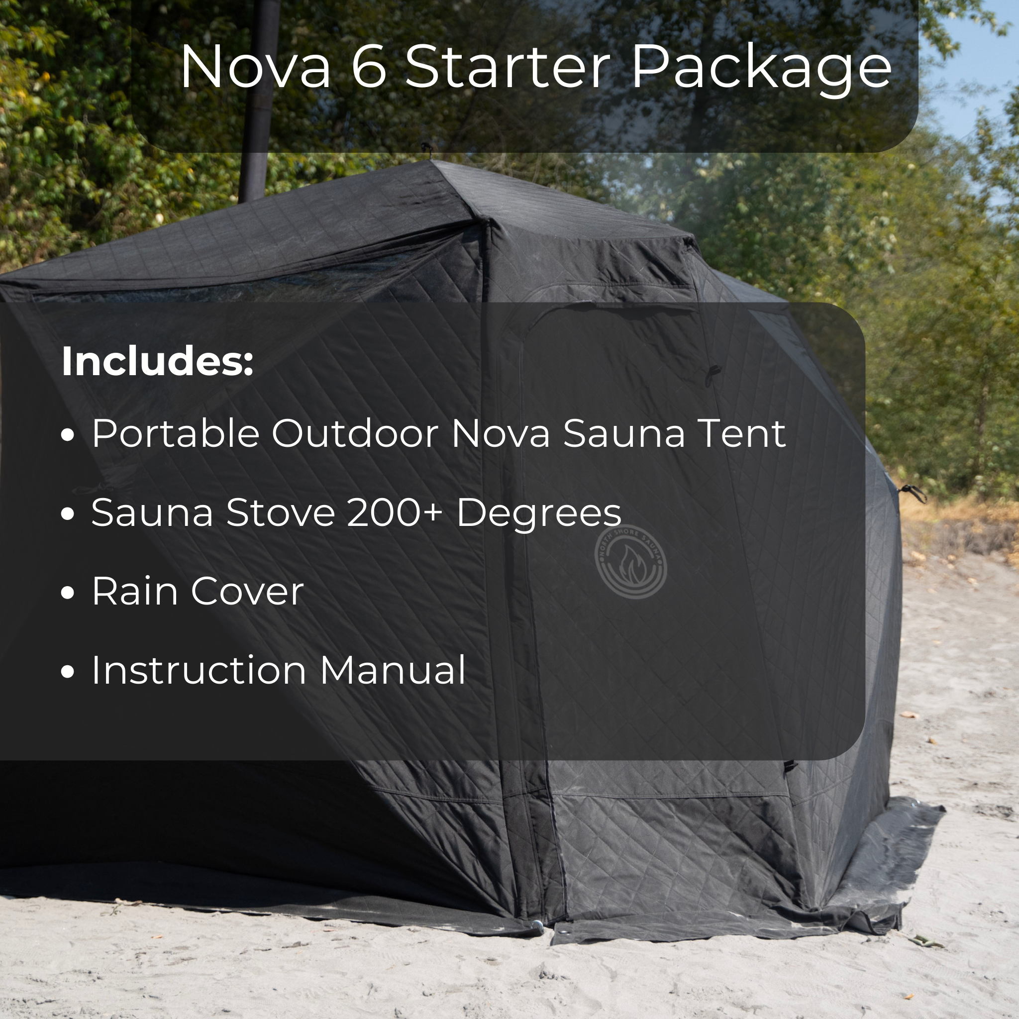 Rain Cover for Sauna Tent