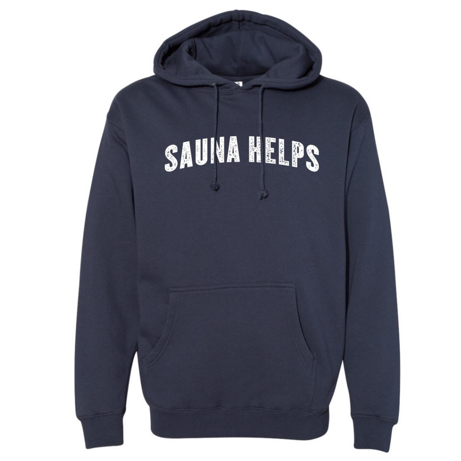 slate blue hoodie