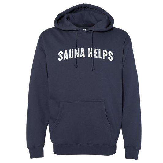 slate blue hoodie