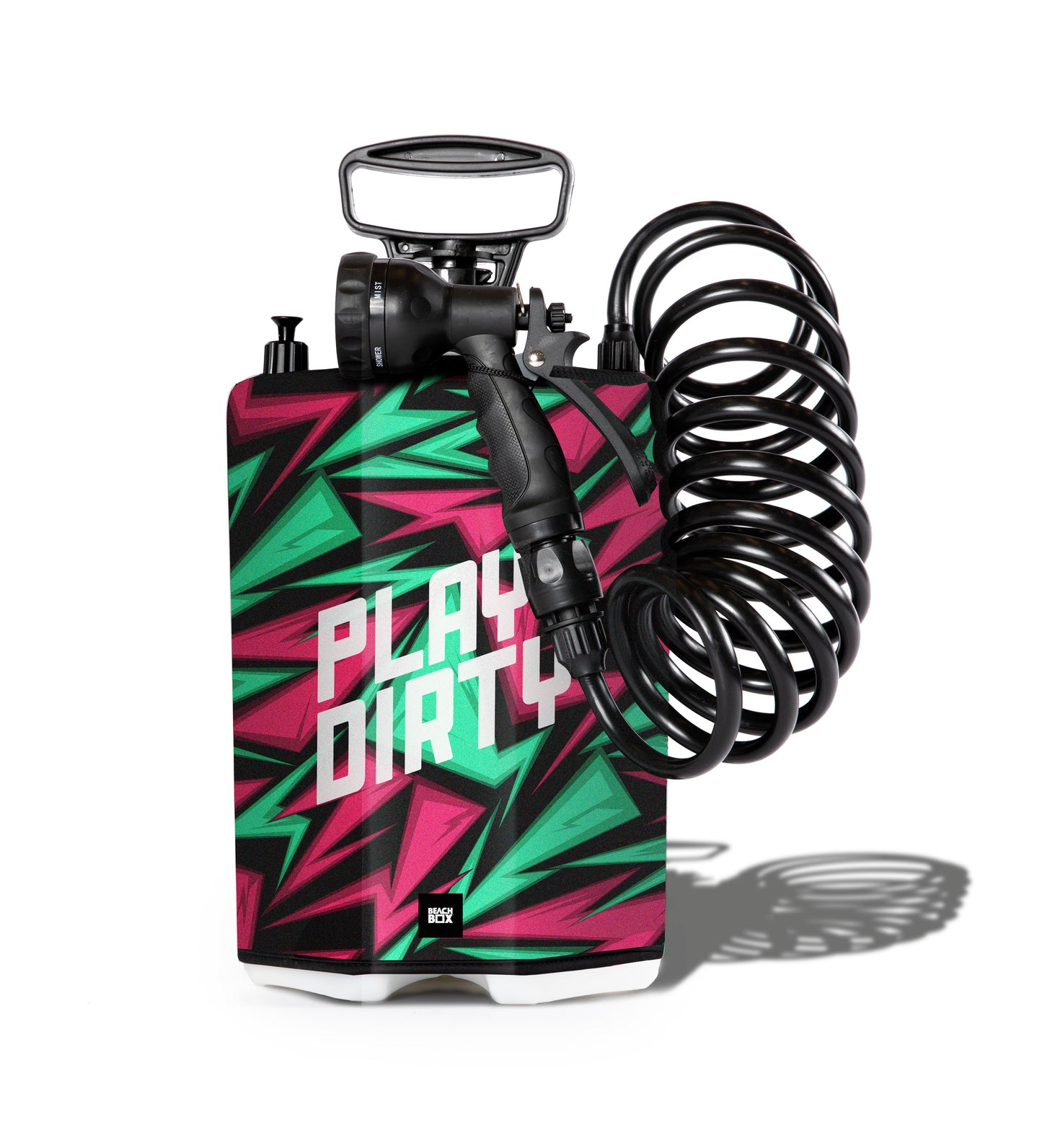 BeachBox Portable Camping Shower Tank - Play Dirty