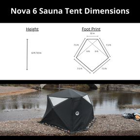 Full Cover for Nova 6 Sauna Tent main image 1
