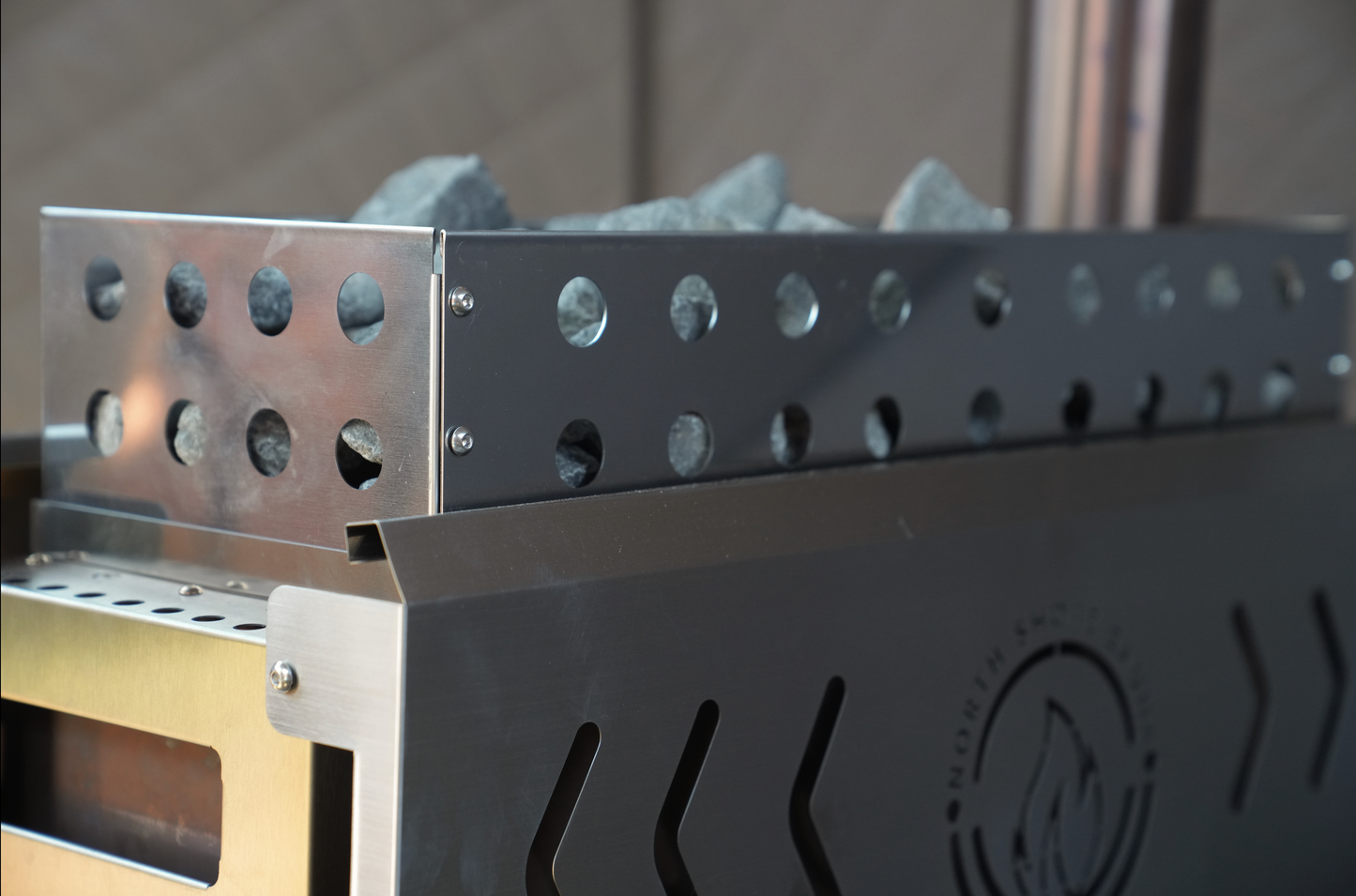High-Quality Sauna Stove Rock Basket – Maximize Steam and Relaxation