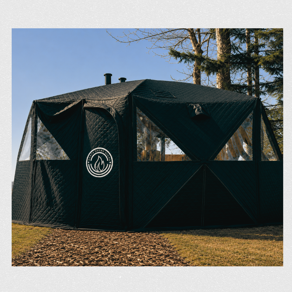 SuperNova Sauna Tent | 12-person portable sauna